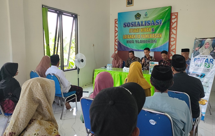 Pengadilan Agama Pamekasan Lakukan Koordinasi Perkara Prodeo di KUA Tlanakan